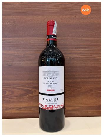 Calvet Merlot - Cabernet Sauvignon - Rượu Vang THWINE - Shop Rượu Vang Nhập Khẩu Chính Hãng THWINE